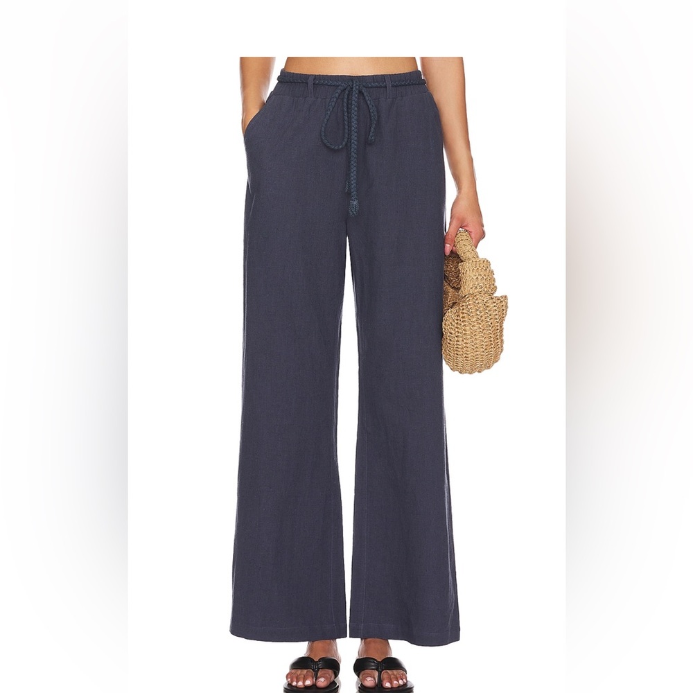 💙 REVOLVE HEARTLOOM Niantic Pant in Navy XL 💙